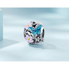 Flowers & Butterfly Bead