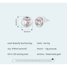 Butterfly Stud Earrings