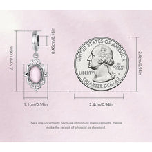 Pink Glass Hanging Bead