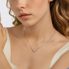 Ice Flower Pendant Necklace