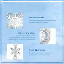 Crystal Snowflake Charm