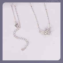 Ice Flower Pendant Necklace