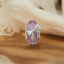 Bowknot Murano Glass Bead Charm