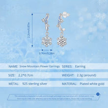 Snow Mountain Flower Earring