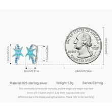 Starfish Hoop Earrings