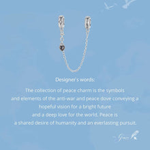 Peace and Love Safety Chain