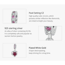 Forever Love Heart Charm