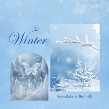 Snow Mountain Flower Earring