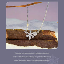 Ice Flower Pendant Necklace