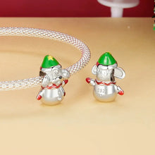 Christmas Puppy Charm Bead