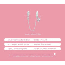 Heart Lock Safety Chain