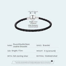 Braided Leather Rope Bracelet