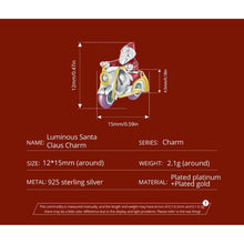 Luminous Christmas Santa Claus Bead
