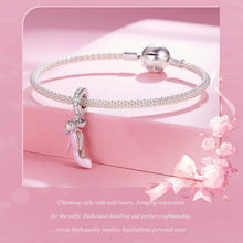 Pink Charm on High Heel Slipper