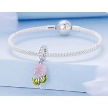 Rose Hanging Bead Charms