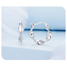 Twist Hoop Earrings