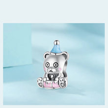 Birthday Cake Bear Charm