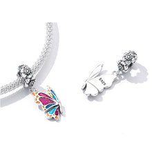 Colorful Butterfly Charm Bead Pendant