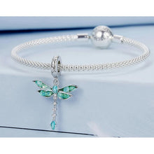 Green Dragonfly Pendant