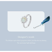 Opal Sun Ring