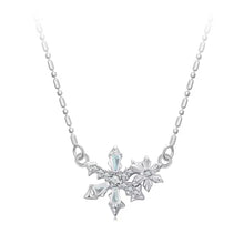 Ice Flower Pendant Necklace