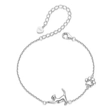 Cute Cat Charm Bracelet