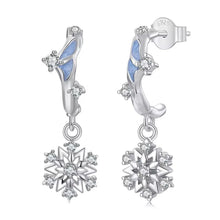 Snow Mountain Flower Earring