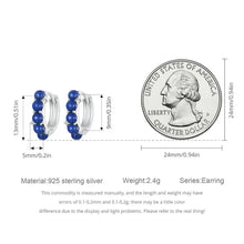 Starry Hoop Earrings