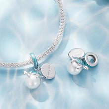 Charm Pendant Turtle on a Pearl