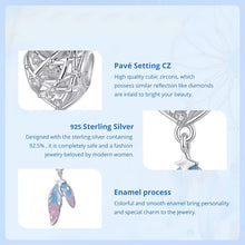 Heart Charm Dreamcatcher Pendant