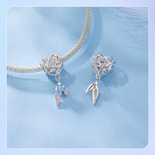 Heart Charm Dreamcatcher Pendant