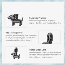 Black Duchshund Pendant