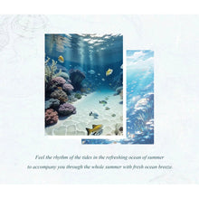 Blue Seashell Chain Bracelet