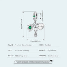 Four-leaf Clover Charm Pendant