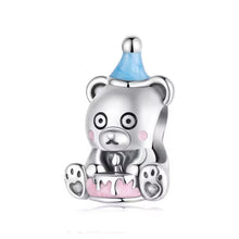 Birthday Cake Bear Charm