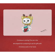 Christmas Cat Charm