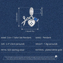 3 in 1 Tailor Set Pendant