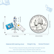 Traveling Airplane Charm