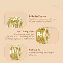 Swastika Stopper Bead