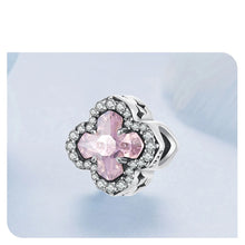 Cross Faith Glass Charm Beads