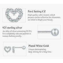 Heart Stud Earrings