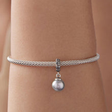 Dark Rose Pearl Pendant