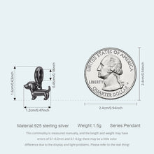 Black Duchshund Pendant