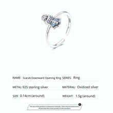 Scarab Adjustable Ring