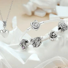 Rose Flower Handbag Charm