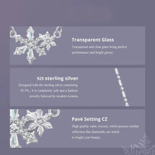 Ice Flower Pendant Necklace