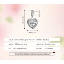Mom & Daugther Bead Pendant