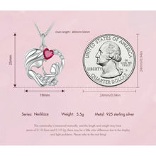 Mother Baby Heart Necklace