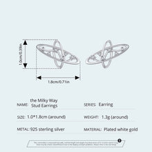 Milky Way Stud Earrings