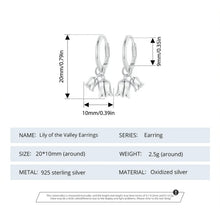Lily of the Valley Flower Earrings